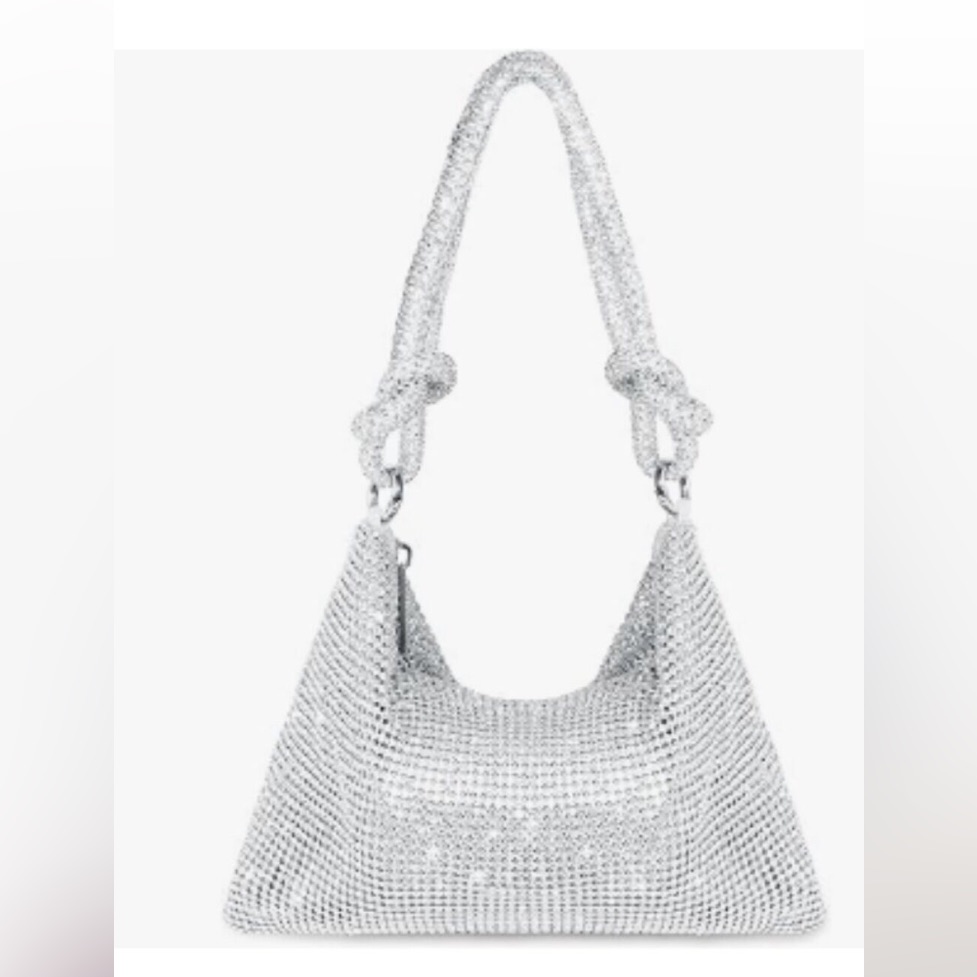 Sparkly Rhinestone Evening Clutch Purse For Women Wedding Party Handbag